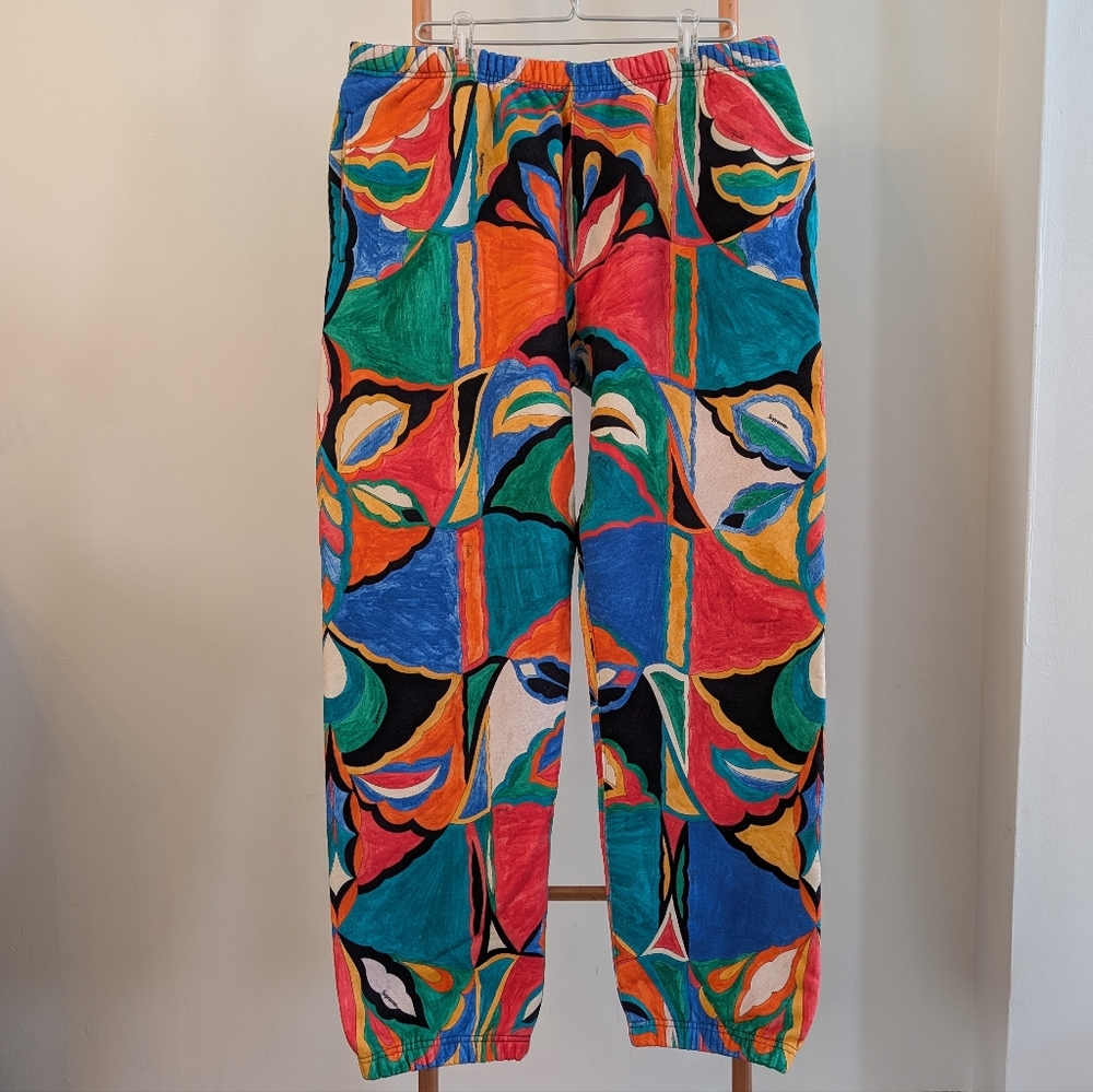 2021 Supreme x Emilio Pucci (SS21P58) - Sweatpants - Authentic - *ULTRA RARE*